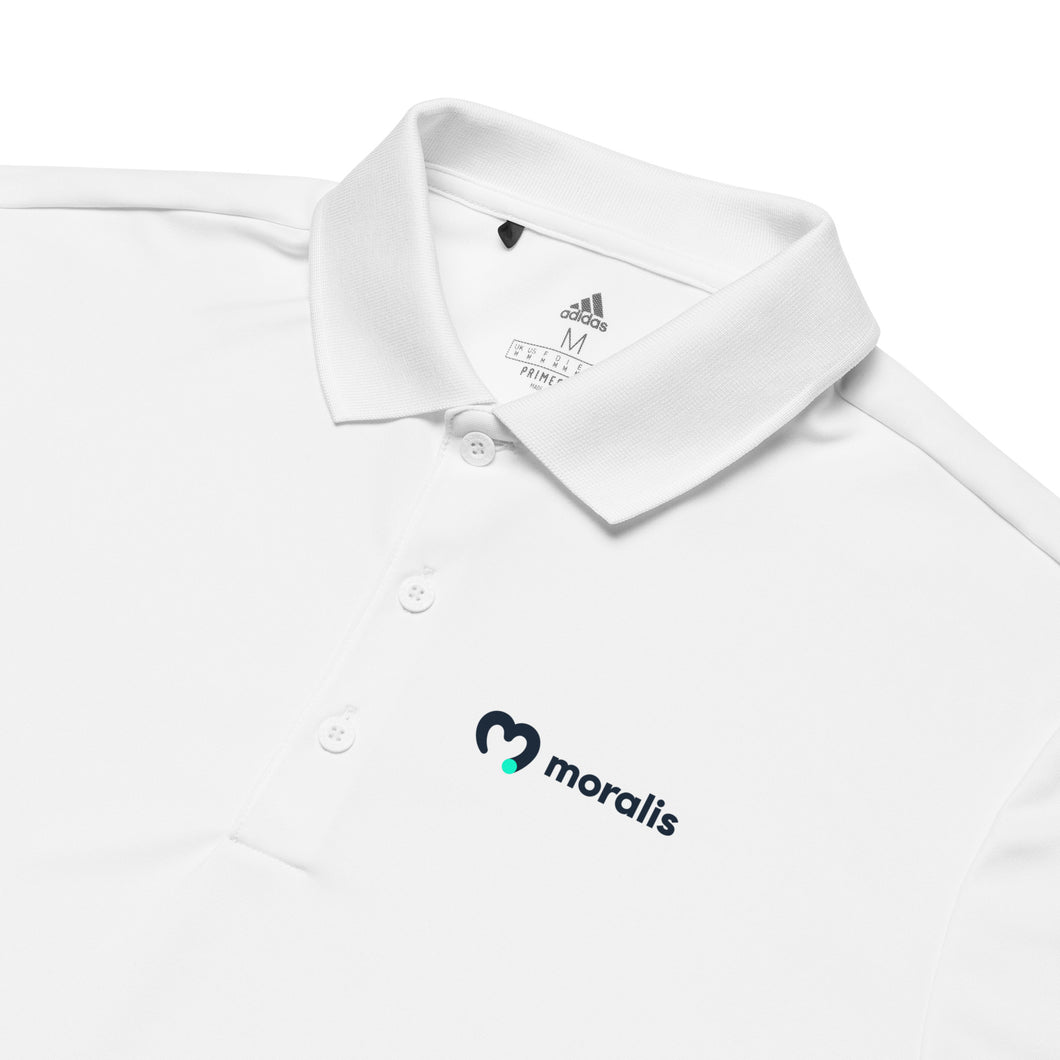 For Efficient Developers - White and Clean Adidas Moralis Polo